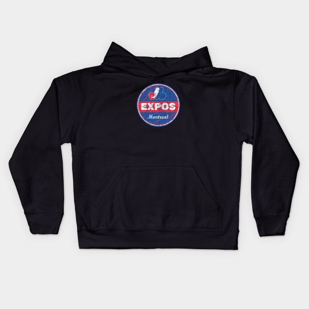 Montreal Expos 1969 Kids Hoodie by vender